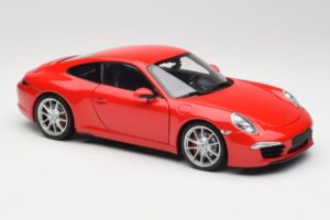 Porsche 911 991 Carrera S Guards Červený Minichamps 1:18 100061020 Kov – obrázok 6 z 8
