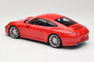 Porsche 911 991 Carrera S Guards Červený Minichamps 1:18 100061020 Kov – obrázok 7 z 8