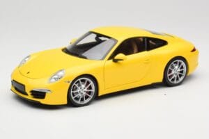 Porsche 911 991 Carrera S Racing Yellow Minichamps 1:18 100061021 Kov