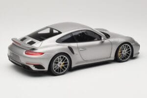 Porsche 911 991 Turbo S Strieborný Minichamps 1:18 113067126 Kov – obrázok 3 z 8
