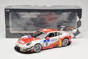 Porsche 911 991.1 GT3 R #3 Frikadelli Racing N. Siedler / K. Abbelen / S. Schmitz 24 Hours of Nurburgring 2016 Minichamps 1:1 – obrázok 6 z 6