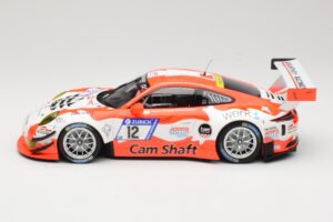 Porsche 911 991.1 GT3 R Manthey Racing #12 F. Klohs / P. Renauer 24 Hours Nurburgring 2017 Minichamps 1:18 155176912 Kov – obrázok 3 z 6