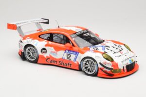 Porsche 911 991.1 GT3 R Manthey Racing #12 F. Klohs / P. Renauer 24 Hours Nurburgring 2017 Minichamps 1:18 155176912 Kov – obrázok 4 z 6