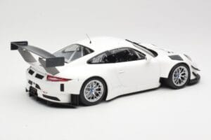 Porsche 911 991.1 GT3 R Biely So Striebornými Kolesami Minichamps 1:18 153166000 Kov – obrázok 2 z 6