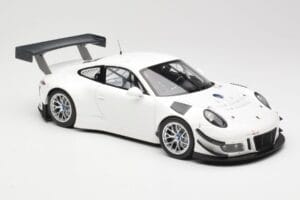 Porsche 911 991.1 GT3 R Biely So Striebornými Kolesami Minichamps 1:18 153166000 Kov – obrázok 4 z 6