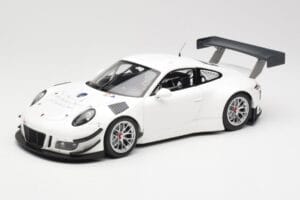 Porsche 911 991.1 GT3 R Biely So Striebornými Kolesami Minichamps 1:18 153166000 Kov