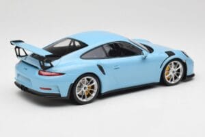 Porsche 911 991.1 GT3 RS Modrý Matné Ráfiky Minichamps 1:18 153066235 Kov – obrázok 2 z 6