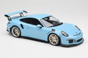 Porsche 911 991.1 GT3 RS Modrý Matné Ráfiky Minichamps 1:18 153066235 Kov – obrázok 4 z 6
