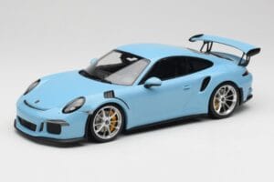 Porsche 911 991.1 GT3 RS Modrý Matné Ráfiky Minichamps 1:18 153066235 Kov