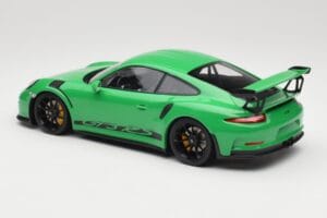 Porsche 911 991.1 GT3 RS Zelený Čierne Ráfiky Minichamps 1:18 153066228 Kov – obrázok 5 z 6