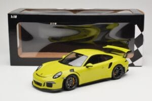 Porsche 911 991.1 GT3 RS Svetlozelený Minichamps 1:18 155066222 Kov – obrázok 6 z 6