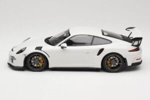 Porsche 911 991.1 GT3 RS Biely Čierne Ráfiky Minichamps 1:18 153066224 Kov – obrázok 3 z 6
