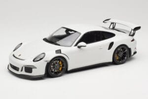 Porsche 911 991.1 GT3 RS Biely Čierne Ráfiky Minichamps 1:18 153066224 Kov