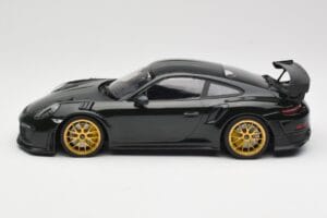 Porsche 911 991.2 GT2 RS Zelený Weissach Package Zlaté Kolesá Minichamps 1:18 155068306 Kov – obrázok 3 z 6
