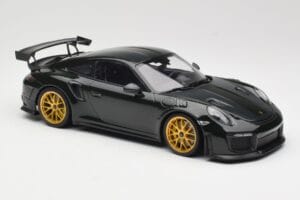 Porsche 911 991.2 GT2 RS Zelený Weissach Package Zlaté Kolesá Minichamps 1:18 155068306 Kov – obrázok 4 z 6