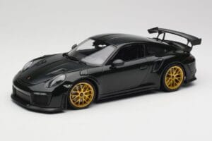 Porsche 911 991.2 GT2 RS Zelený Weissach Package Zlaté Kolesá Minichamps 1:18 155068306 Kov