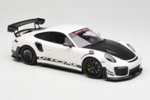Porsche 911 991.2 GT2 RS Manthey Racing Biely Minichamps 1:18 MR-911-GT3RS-1802-W Kov – obrázok 4 z 6