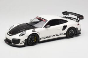 Porsche 911 991.2 GT2 RS Manthey Racing Biely Minichamps 1:18 MR-911-GT3RS-1802-W Kov