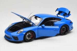 Porsche 911 991.2 GT3 Modrý Minichamps 1:18 110067024 Kov – obrázok 2 z 8