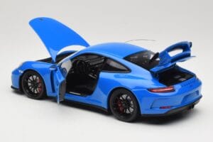 Porsche 911 991.2 GT3 Modrý Minichamps 1:18 110067024 Kov – obrázok 5 z 8