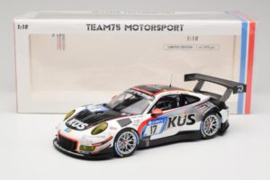 Porsche 911 991.2 GT3 R #17 Kues Team 75 Bernhard M. Christensen / K. Cairoli 24 Hours of Nurburgring 2018 Minichamps 1:18 15 – obrázok 6 z 6