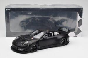Porsche 911 991.2 GT3 R Matte Black Minichamps 1:18 155186901 Kov – obrázok 6 z 6