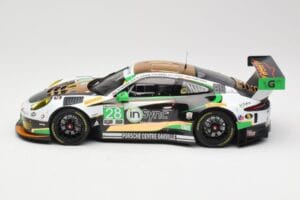 Porsche 911 991.2 GT3 R #28 Alegra Motorsports D. de Quesada / M. Morad Class Winners 24 Hours of Daytona 2017 Minichamps 1:1 – obrázok 3 z 6