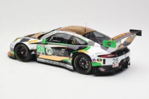 Porsche 911 991.2 GT3 R #28 Alegra Motorsports D. de Quesada / M. Morad Class Winners 24 Hours of Daytona 2017 Minichamps 1:1 – obrázok 5 z 6