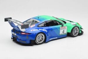 Porsche 911 991.2 GT3 R #4 Falken Motorsports J. Bergmeister / M. Ragginger VLN Westfalenfahrt 2017 Minichamps 1:18 155176904 – obrázok 2 z 6