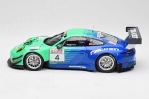 Porsche 911 991.2 GT3 R #4 Falken Motorsports J. Bergmeister / M. Ragginger VLN Westfalenfahrt 2017 Minichamps 1:18 155176904 – obrázok 3 z 6