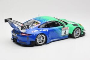 Porsche 911 991.2 GT3 R #4 Falken K. Bachler / M. Ragginger VLN Winner Round 6 2018 Minichamps 1:18 153186994 Kov – obrázok 2 z 6