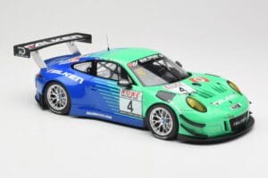 Porsche 911 991.2 GT3 R #4 Falken K. Bachler / M. Ragginger VLN Winner Round 6 2018 Minichamps 1:18 153186994 Kov – obrázok 4 z 6