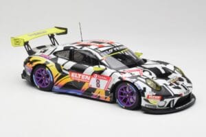 Porsche 911 991.2 GT3 R #8 Iron Force Ring Police 24 Hours Nürburgring 2019 Minichamps 1:18 153196088 Kov – obrázok 4 z 6