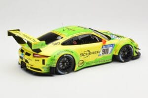 Porsche 911 991.2 GT3 R #911 Manthey Racing R. Dumas / F. Makowiecki 24 Hours of Nurburgring 2017 Minichamps 1:18 155176911 K – obrázok 2 z 6