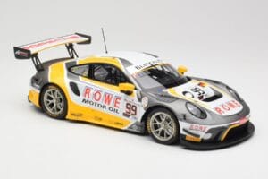 Porsche 911 991.2 GT3 R #99 Rowe Racing D. Olsen / M. Campbell 24 Hours of Spa 2019 Minichamps 1:18 155196099 Kov – obrázok 4 z 6