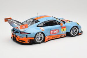 Porsche 911 991.2 GT3 R Pacific Gulf Racing #9 J. Lammers / K. Miura Super GT 300 Series 2017 Minichamps 1:18 155176909 Kov – obrázok 2 z 6