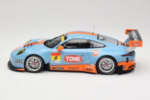 Porsche 911 991.2 GT3 R Pacific Gulf Racing #9 J. Lammers / K. Miura Super GT 300 Series 2017 Minichamps 1:18 155176909 Kov – obrázok 3 z 6
