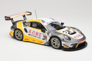 Porsche 911 991.2 GT3 R Rowe Racing #98 N. Muller / R. Dumas / M. Jaminet 24 Hours of Spa 2019 Minichamps 1:18 155196098 Kov – obrázok 4 z 6