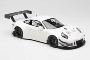 Porsche 911 991.2 GT3 R Biely s Čiernymi Kolesami Minichamps 1:18 155186900 Kov – obrázok 4 z 6
