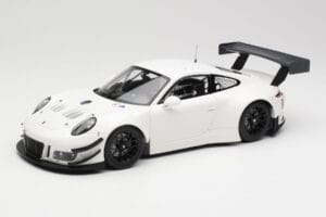 Porsche 911 991.2 GT3 R Biely s Čiernymi Kolesami Minichamps 1:18 155186900 Kov