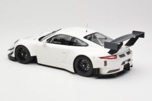 Porsche 911 991.2 GT3 R Biely s Čiernymi Kolesami Minichamps 1:18 155186900 Kov – obrázok 5 z 6