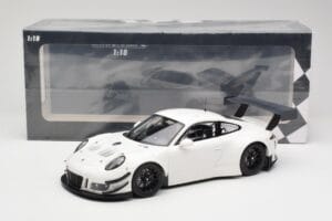 Porsche 911 991.2 GT3 R Biely s Čiernymi Kolesami Minichamps 1:18 155186900 Kov – obrázok 6 z 6