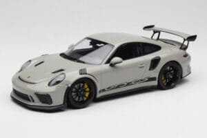 Porsche 911 991.2 GT3 RS Chalk Wording Čierne Ráfiky Minichamps 1:18 153068230 Kov