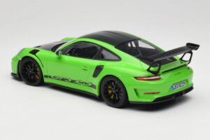 Porsche 911 991.2 GT3 RS Weissach Package Zelený Minichamps 1:18 153068233 Kov – obrázok 5 z 6