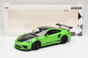 Porsche 911 991.2 GT3 RS Weissach Package Zelený Minichamps 1:18 153068233 Kov – obrázok 6 z 6