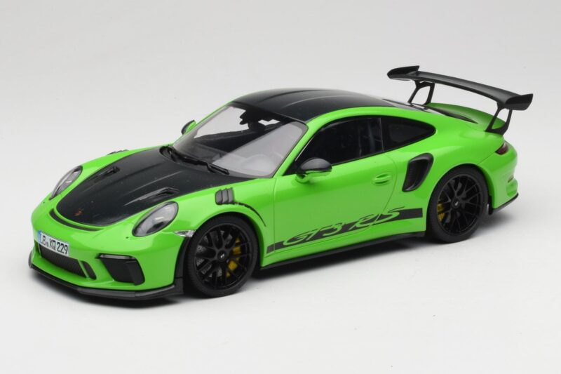Porsche 911 991.2 GT3 RS Weissach Package Zelený Minichamps 1:18 153068233 Kov