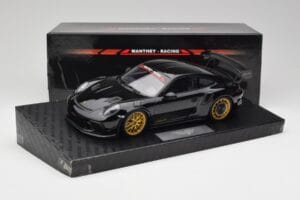 Porsche 911 991.2 GT3 RS Manthey Racing Čierny Minichamps 1:18 MR-911-GT3RS-1803 Kov – obrázok 6 z 6