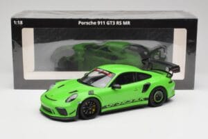 Porsche 911 991.2 GT3 RS Manthey Racing Racing Zelený Minichamps 1:18 MR-911-GT3RS-1802 Kov – obrázok 6 z 6