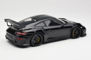 Porsche 911 991.2 GT3 RS Weissach Package Čierny S Čiernymi Kolesami Minichamps 1:18 153068321 Kov – obrázok 2 z 6