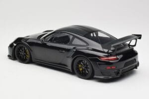 Porsche 911 991.2 GT3 RS Weissach Package Čierny S Čiernymi Kolesami Minichamps 1:18 153068321 Kov – obrázok 5 z 6